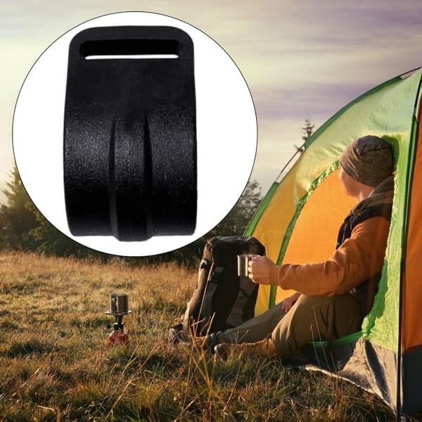 Kompakte Plastikclips Nem Monteringskrog Til Campingtelte Og Rygsække