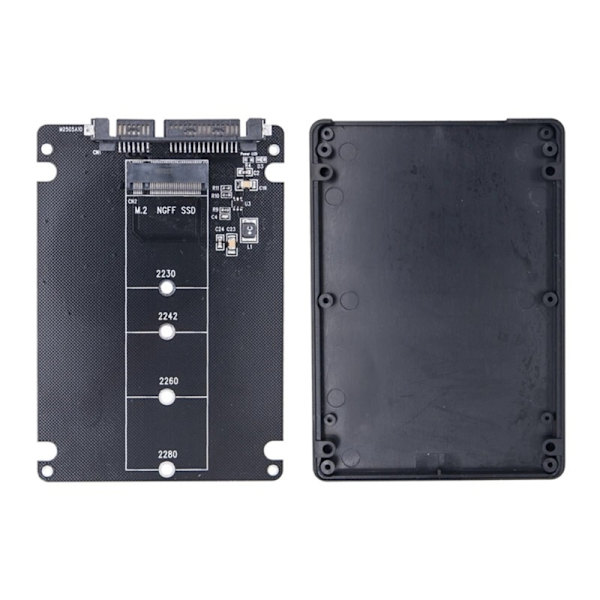 Udvid lagerkapacitet Ekstern M.2 NGFF til SATA3.0-adapter til SSD og enhedsvide kompatibilitet og multifunktiona