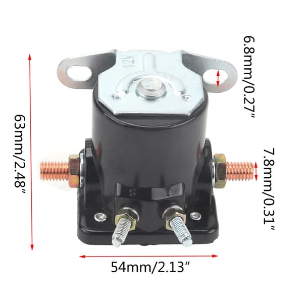 Starter Solenoid Relæ-Gløderør-Relæ Solenoid Universal SW3 123632 B6AZ11450A