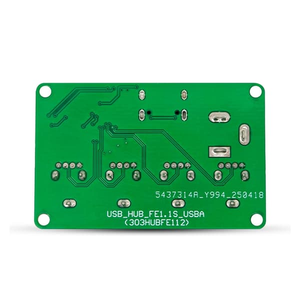 4-veis USB2.0 Splitter Utvidelsesmodul Erstatning for PC-tastaturer Bærbar PC