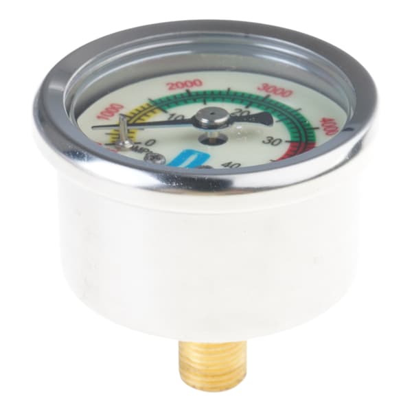 2\" Pool Filter Trykmåler Rustfrit Stål-Kabinet 0-6000/ 0-40MPa