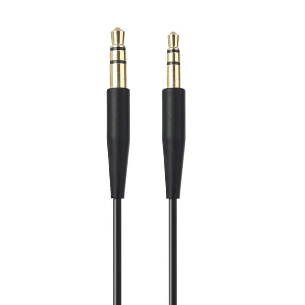 Hovedtelefon Mikrofon Kabel Ledning 3.5mm Interface til -BOSE QC25 QC35 SoundTrue