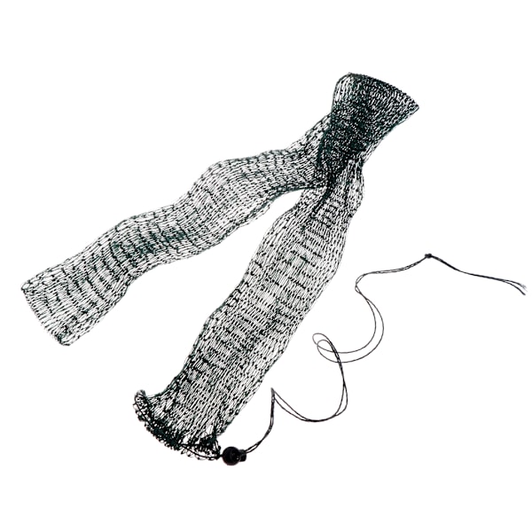 Fiskenet fælde nylon mesh støbt fiskeri tilbehør enkel belastning fisk taske tackle 1m
