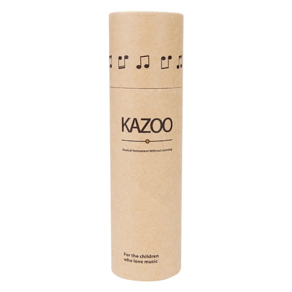 Kazoos Musikinstrument Present för Barn Trä Kazoo Flöjt för Nybörjare