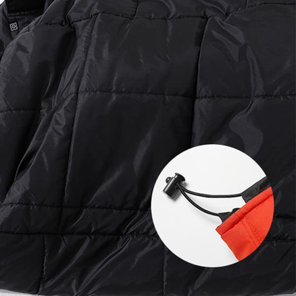 Opvarmet Camping Sengelinned Polyester Sovepose Justerbar Elastisk Snøre