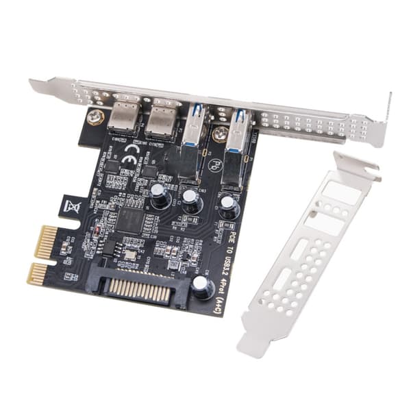 PCIE til USB 3.2 Utvidelseskort Støtte WINXP WIN7 WIN8 WIN10