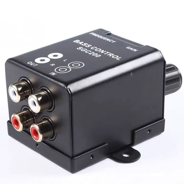Bil Regulator Förstärkare Bas Subwoofer Stereo Kontroller Baskontroller