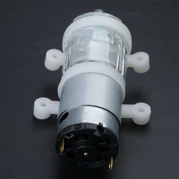 DC12V Självsugande Membran Mini Pump Stötdämpning Tyst Vattenpump