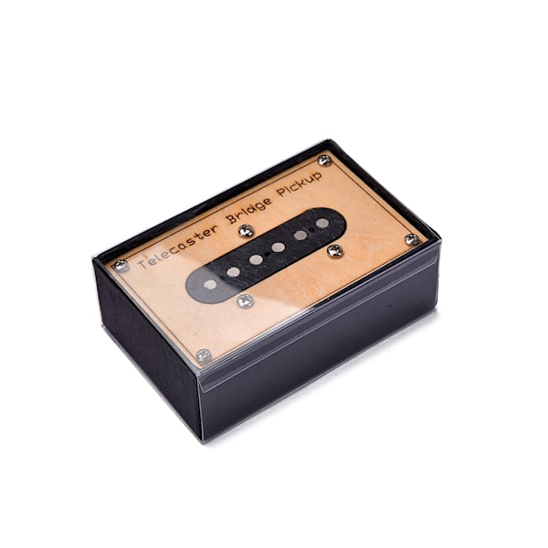 Alnico 5 S-trat Single Coil Bridge Pickup for Elektrisk Gitar Deler, Svart