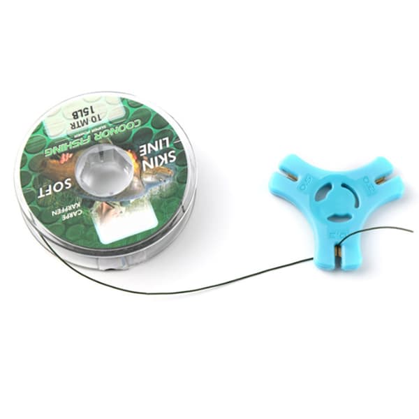 Fiskebeltefjerner med belagt flette Fiskesnøre Sub-Line Shell Pull Stripper Tool