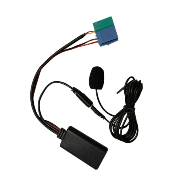 Mottagare Musik Stereo AUX-ingångskabeladapter Minikontakt Klart ljud för bilbil null - With microphone