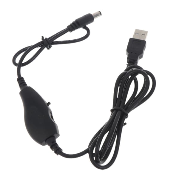 ABS-plast 8 cm rørvifte med USB-hastighetskontroller for industrielle applikasjoner