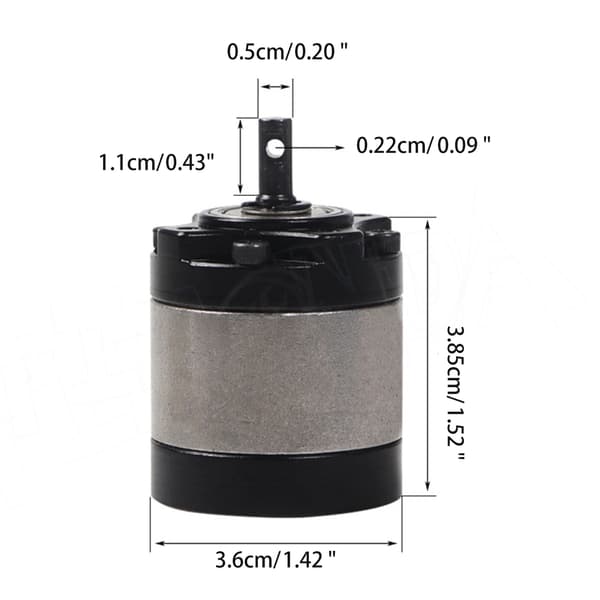 Modellbil Metallmotorutstyr for SCX10 D90 Bilsett