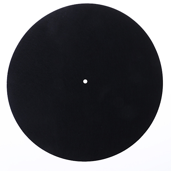 10" anti-statisk filt tallerken platespiller matte anti-vibrasjon glidematte Audiofil ugiftig platespiller filt matte erstatning