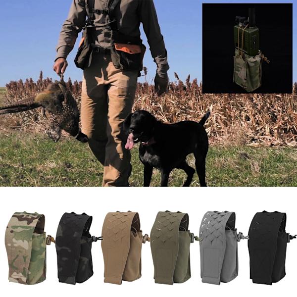Bælte Radio Holster Taske Walkie Talkies Holder Justerbar Radio Opbevaringspose Gray Color