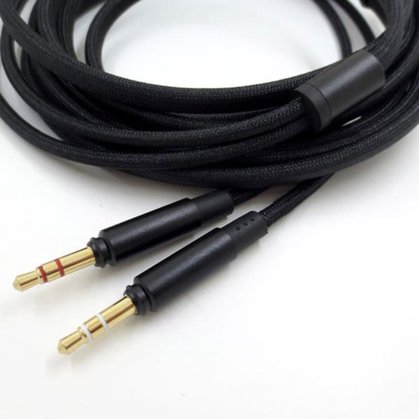 Klart 4-benet til dobbelt 3,5 mm kabel 4 kerner bart kobber til studieudstyr