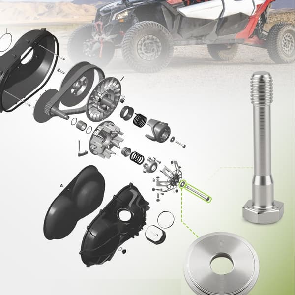 Erstatningsbolt og skive 420441990 420427243 til Can Am Defender HD10