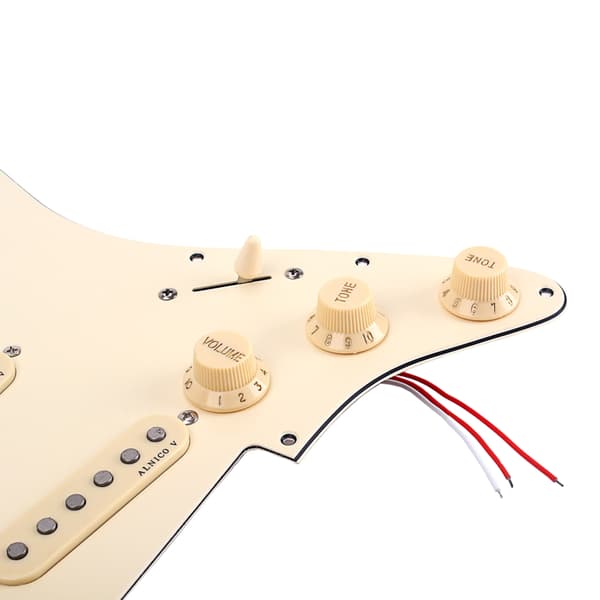 Scratch Plate Preloaded SSS 5 Pickups Prewired Pick Guards Loaded Single Coil