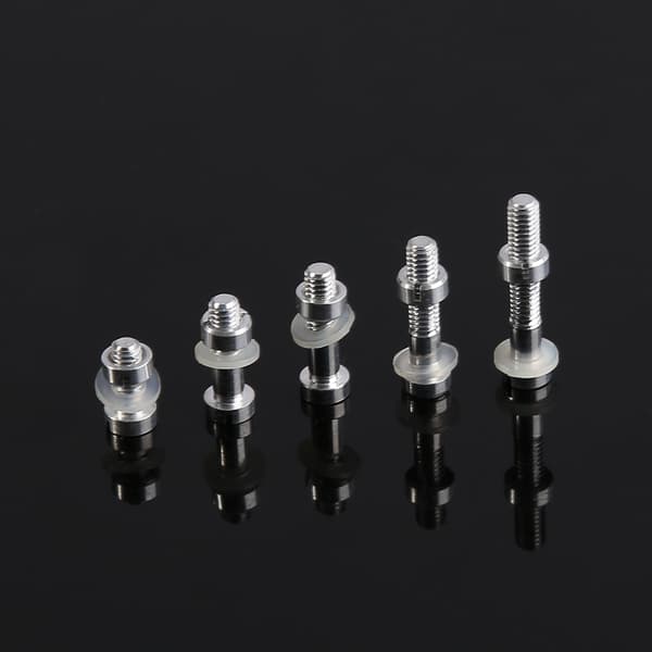 5 Delar M2.5 Skruv Bult Mutter Brickor Set Skivspel Headshell Pickup Nål