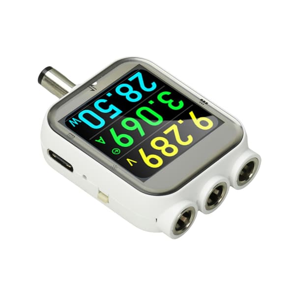 4,5-80V 6A 0-600W Digital Voltmeter Amperemeter Tester Rask Ladeovervåker