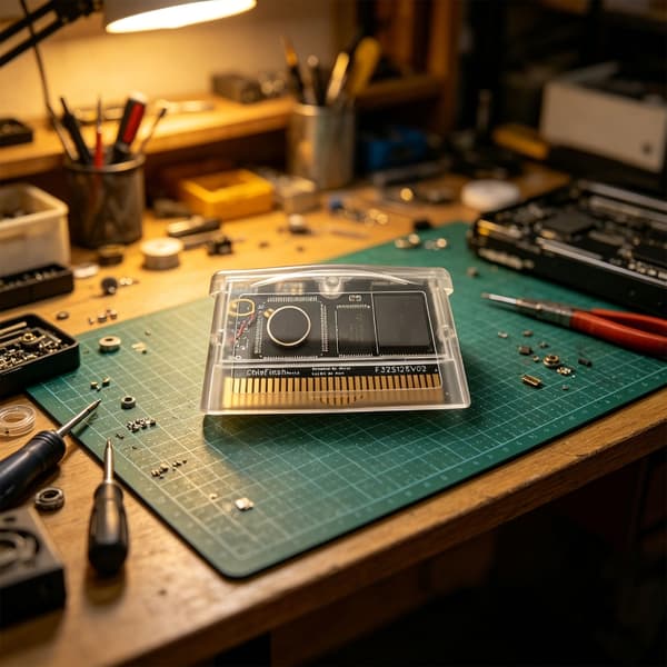 Starka metallflashkassetter speltillbehör för ChisFlash V1.2 FRAM