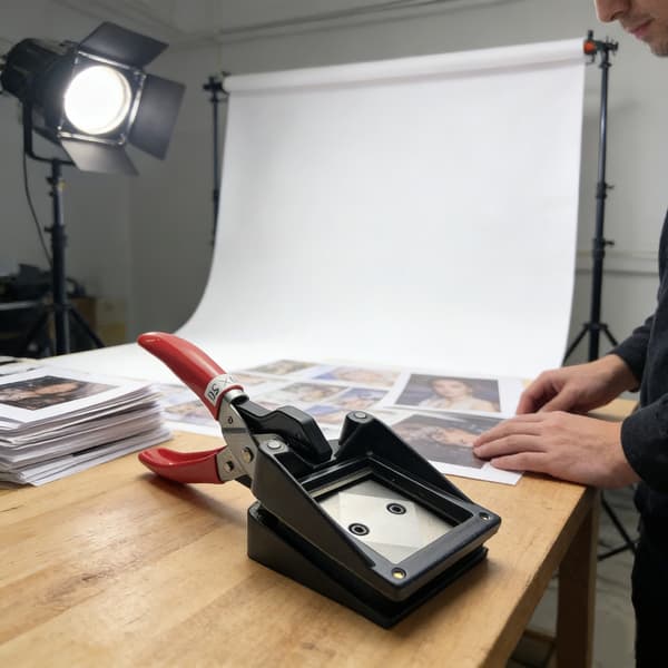 Profesjonell 50x50mm bildekutter inkludert herdet stålblad for myknet