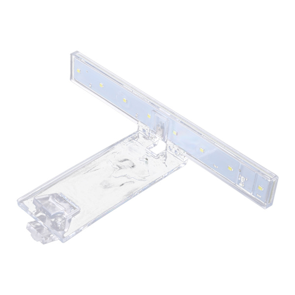 Akvarium LED-lys Hvide LED'er til ferskvandsfisketank Mini holdbare vandlamper med krybdyrlys