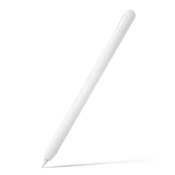 Snygg case för penna 2:a pennskydd Innovativ silikonhud Förbättrad skrivupplevelse White