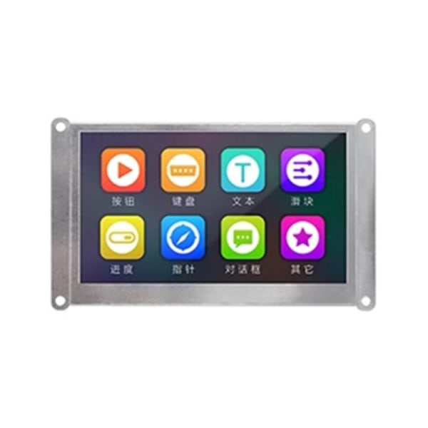 4,3-tums LCD-skärm 4,3-tums serieport IPS LCD-skärm för gör-det-själv-projekt null - A