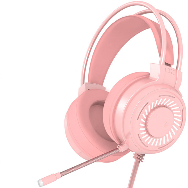 Professionel hovedtelefon Stereo Gaming Headset Støjreducerende mikrofon