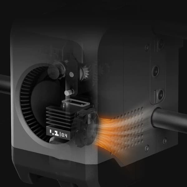 25X10Mm Hotend køleventilator udskiftning hydraulisk ventilator 3D-printerkøling