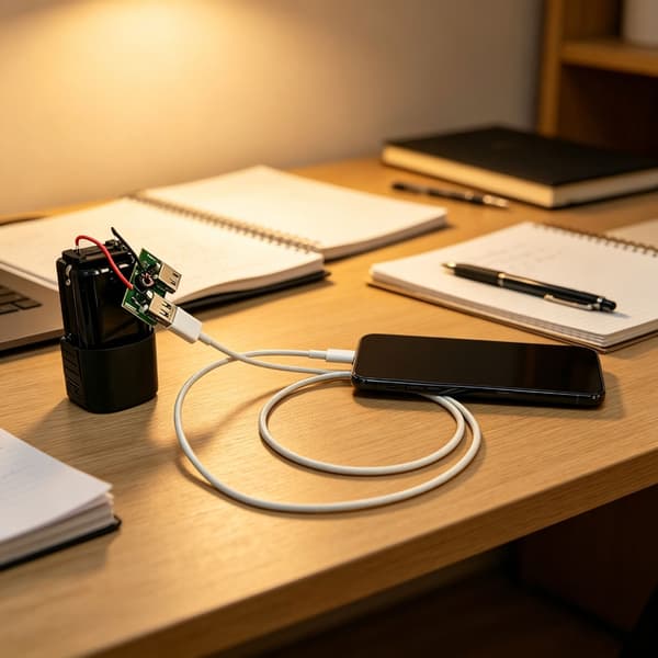 Dobbelt USB-udgangsoplader til 16,8V batterier opladningsmodul til rejser