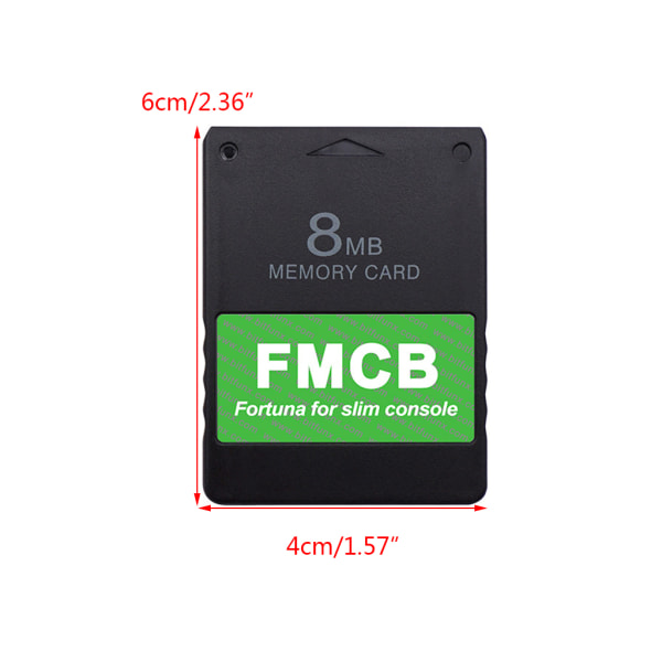 Slim Console (8MB/16MB/32MB/64MB) FMCB gratis McBoot Game Memory Card för PS2 Slim Console null - 16MB