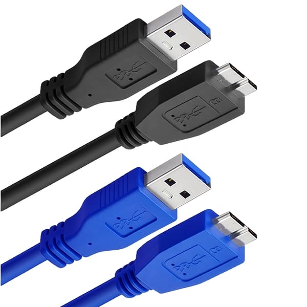 2-pack USB3.0 till USB 5Pin Kabel 1m Snabb Data Synkronisering Laddningssladd
