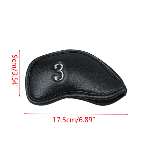 PU Læder Golf Jern Head Covers til Ping til Taylormade til Co