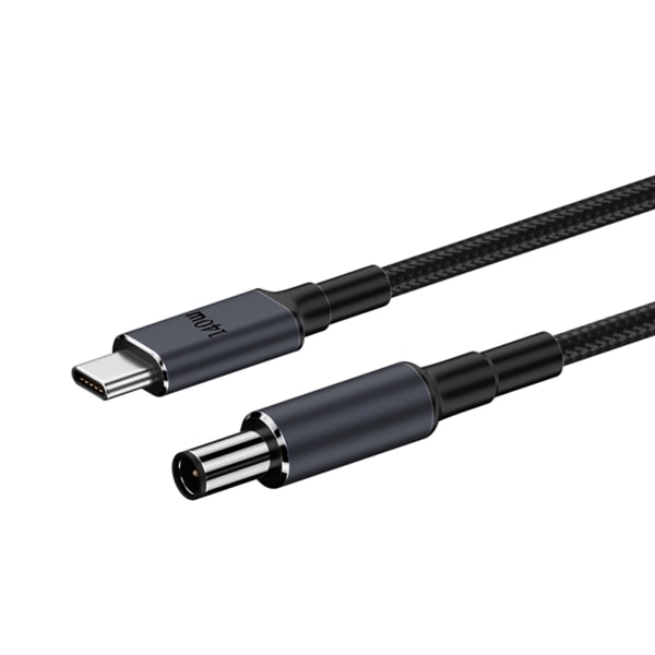 140W PD USB Typ C hane till DC5.5x2.5mm/5.5x2.1mm/4.5x3.0mm/6.0x3.7mm/7.4x5.0mm Power för bärbar dator