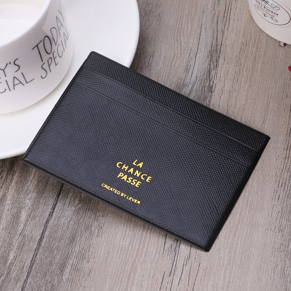 Portabel Kvinnor Män Kort Hållare Slim Bank Kredit ID-kort för Case Bag Plånbok Blue