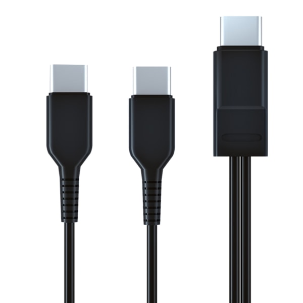 Universal yhteensopivuus Type-C-latauskaapeli, kaksipäinen uros-uros latausjohto älypuhelimille ja tablet-laitteille