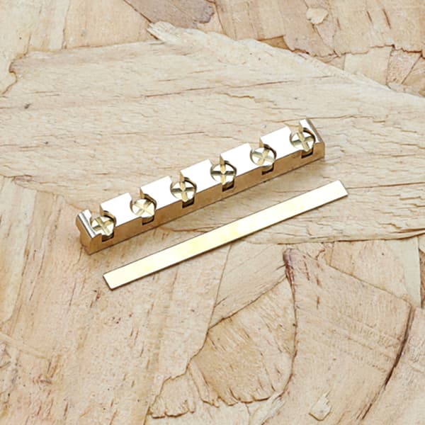 Gitarrsadel Bells Sadelhöjd Justerbar Gitarrsadel Gitarrsadelsersättningsset