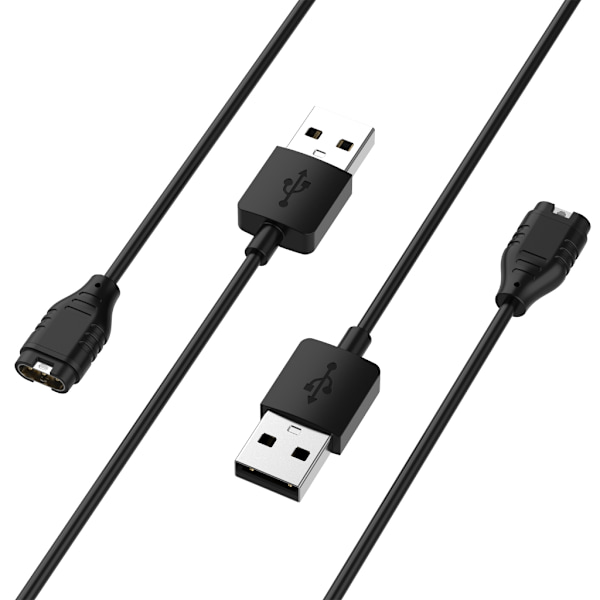 Svart USB power Watch Laddningssladd för Syntime3 TA2000/Astrolink TA600/Syntime2 TA900 Stöd för dataöverföring