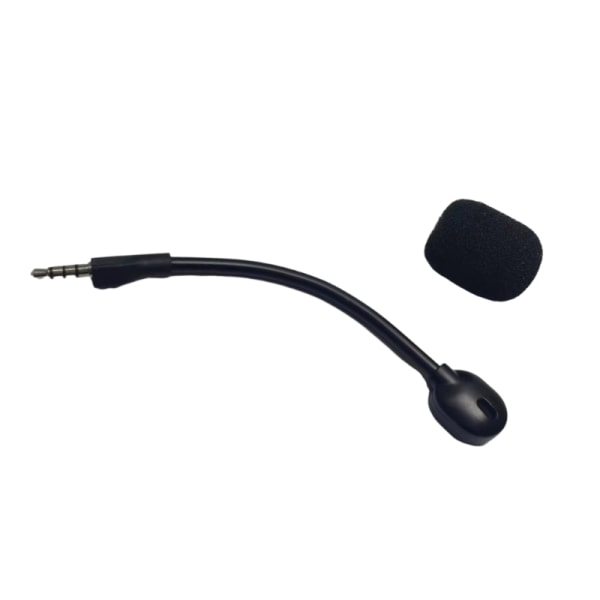 Löstagbar 3,5 mm bommikrofon för Arctis1 Headset Mic Plug and Use Windproof Foam Boom Mic Brusreducering