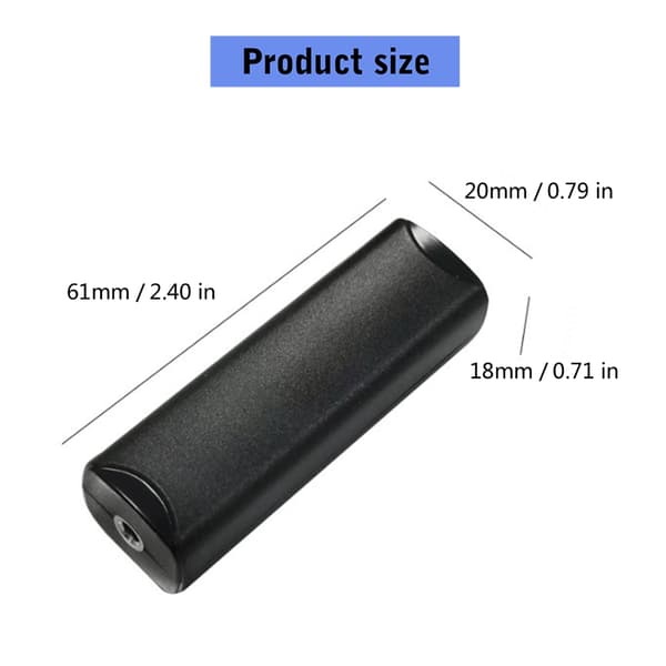 Play 3,5 mm Ground Loop Isolator Eliminerer Bilstereo