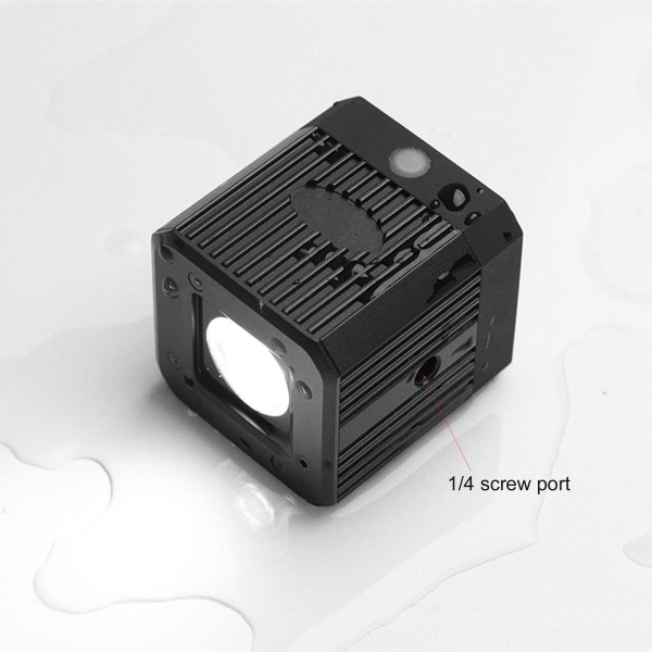 5600K mini uppladdningsbar LED-videoljus Dykfotograferingslampa 20m/65ft Vattentät belysning för DSLR-kameror Tillbehör