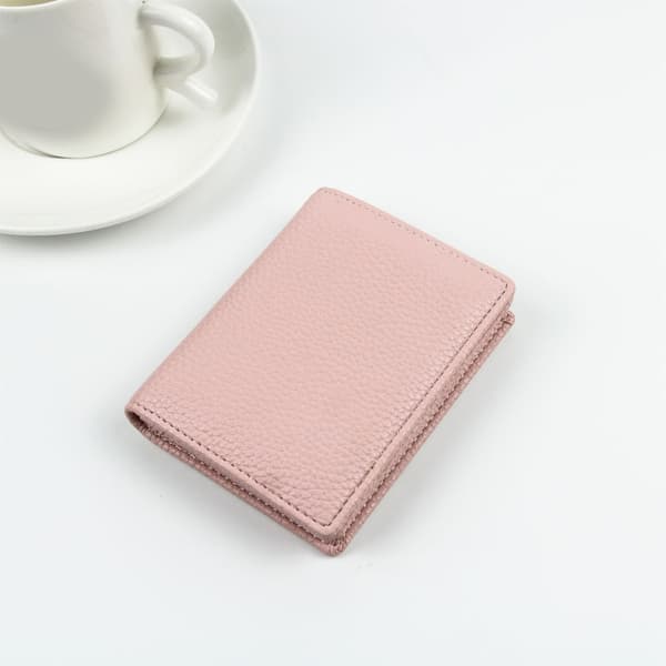 Taskulompakkokorttipidike Litsi Texture Luottokorttipidike Multi-Slot Kukkaro Beige
