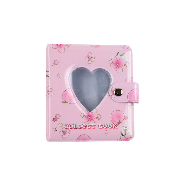 3-tommers PVC-fotoalbum Fruit Heart Interstitial for etui til visittkort Mini Scra