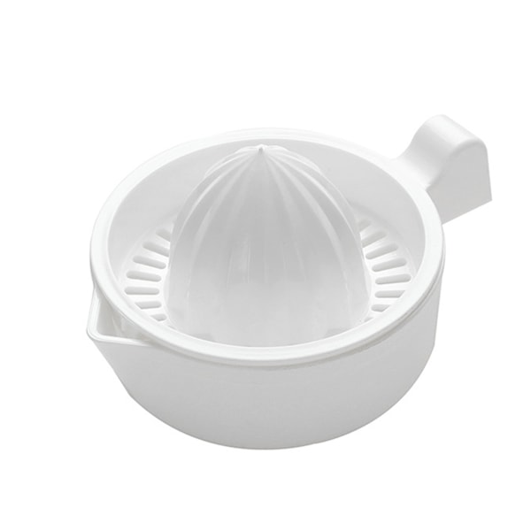 Mini Plastic Double Layer Hushållsmanual Citrus Juicer Orange Citron Fruit Sque