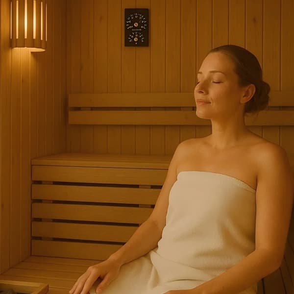 Ingen strøm nødvendig bimetallisk termometer hygrometer ideel til mobil sauna
