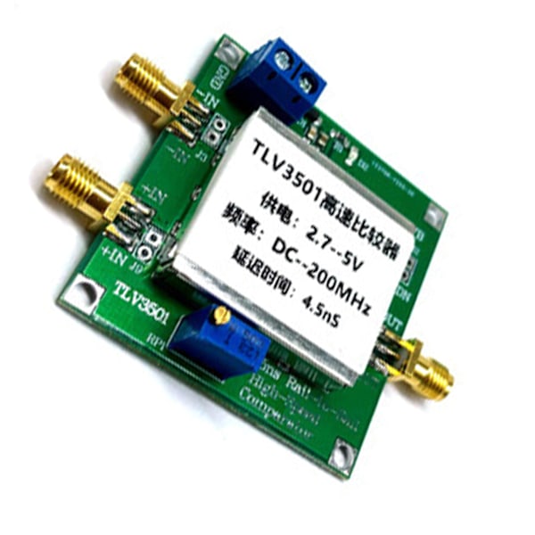TLV3501 Frekvensmätare Front-end Form Relämodul 4.5ns Höghastighetskomparator