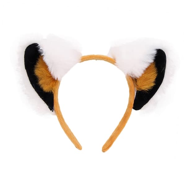 Fuzzy sjiraffhorn hodeplagg for Halloween Cosplay temafester