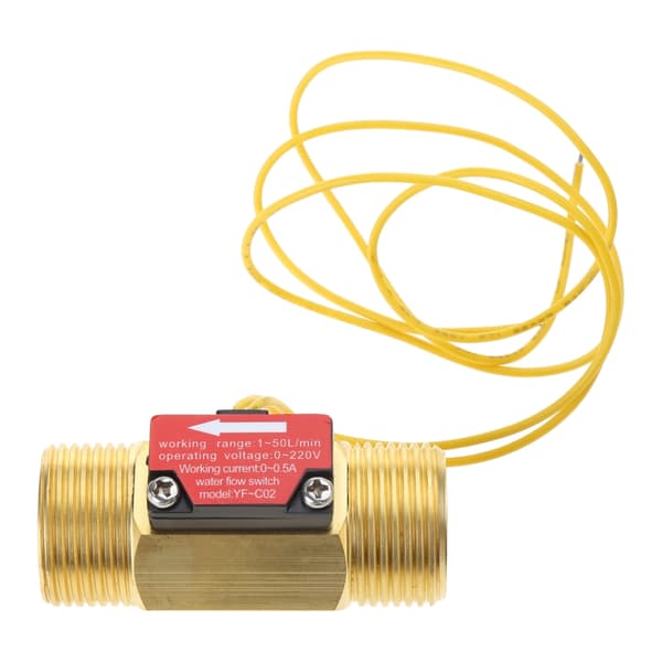 Fluidmeter Tæller Flow Sensor DN20 Væske Vand Flowmåler Flowmåler
